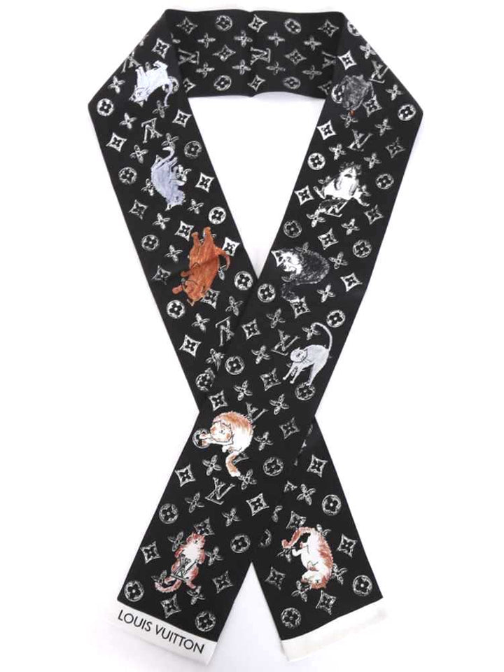 LOUIS VUITTON X GRACE CODDINGTON CATOGRAM SILK BANDEAU
