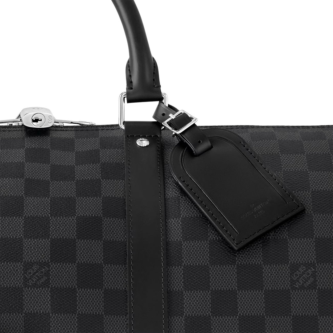 LOUIS VUITTON DAMIER GRAPHITE KEEPALL BANDOULIÈRE 55 BAG