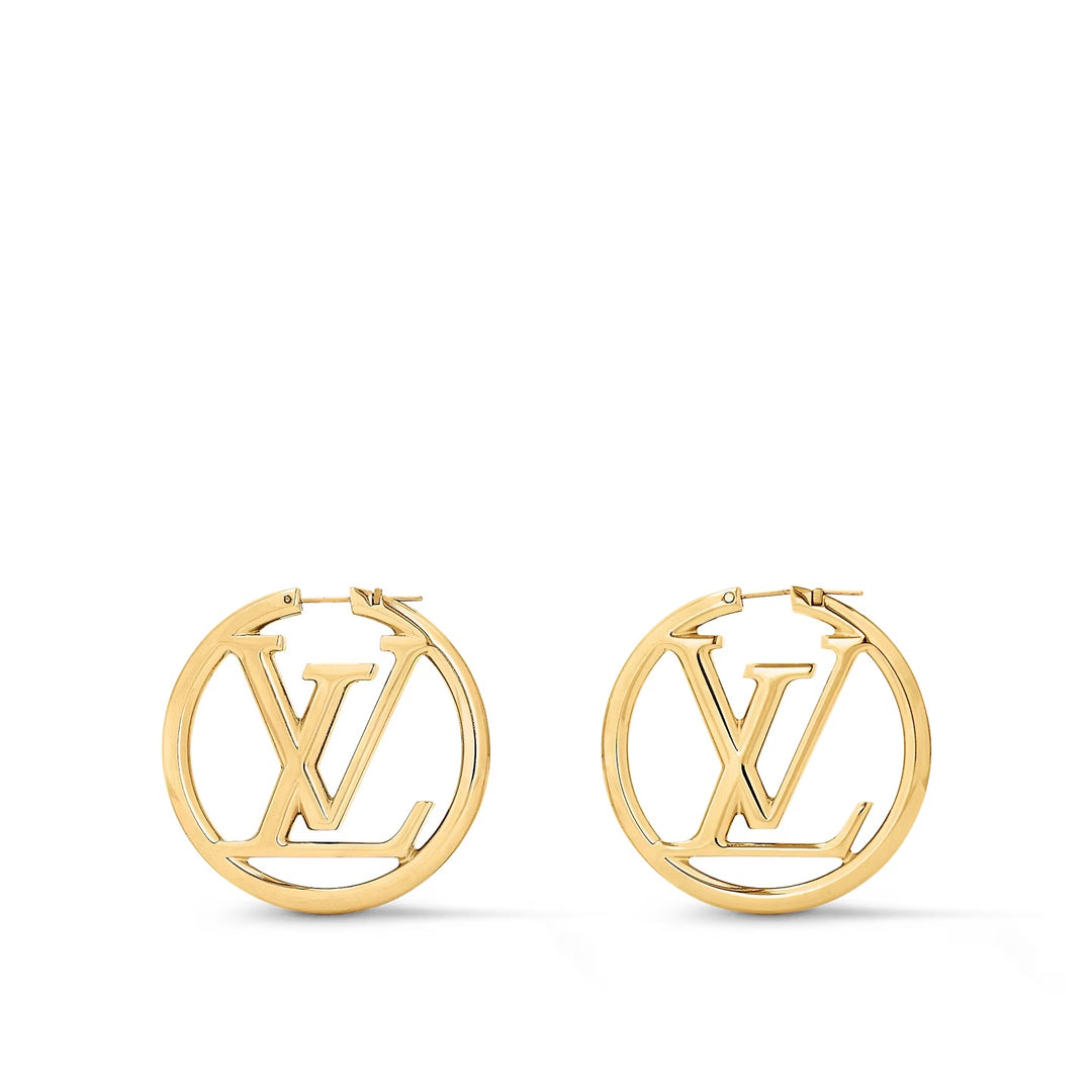 LOUIS VUITTON LOUISE HOOP EARRINGS
