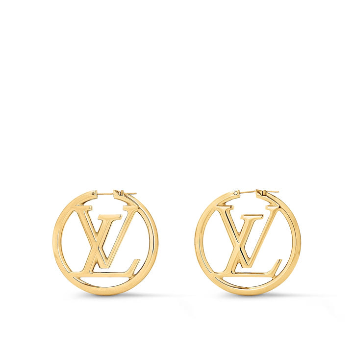 LOUIS VUITTON LOUISE HOOP EARRINGS