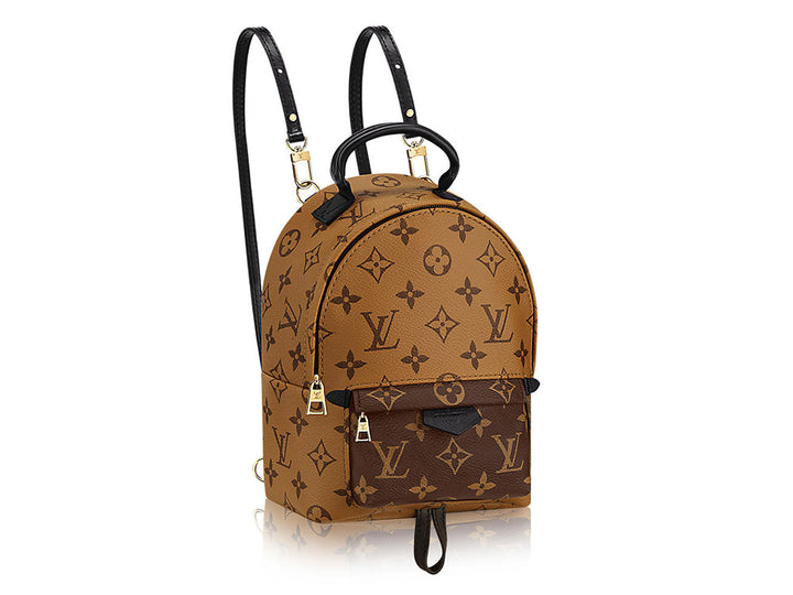 LOUIS VUITTON MONOGRAM REVERSE PALM SPRING MINI BACKPACK – Caroline's Fashion Luxuries LOUIS VUITTON MONOGRAM REVERSE PALM SPRING MINI BACKPACK – Caroline's Fashion Luxuries