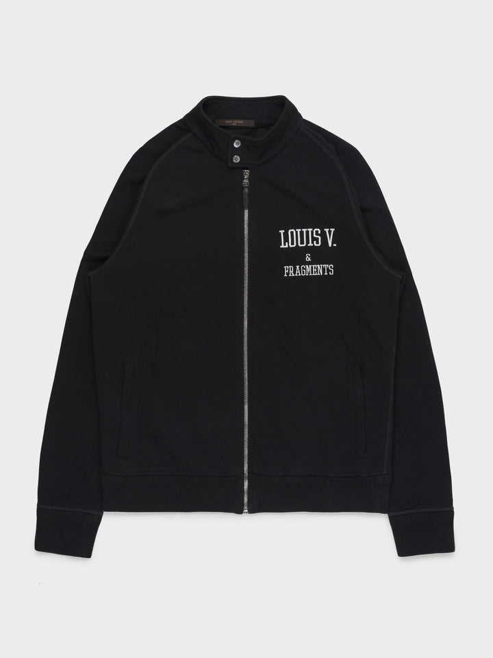 LOUIS VUITTON X FRAGMENT HARRINGTON EMBROIDERY TRACK JACKET