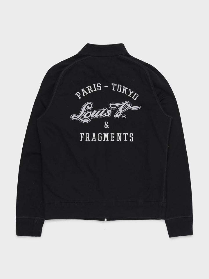 LOUIS VUITTON X FRAGMENT HARRINGTON EMBROIDERY TRACK JACKET