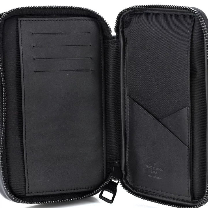 LOUIS VUITTON X NIGO DOUBLE PHONE POUCH CROSSBODY