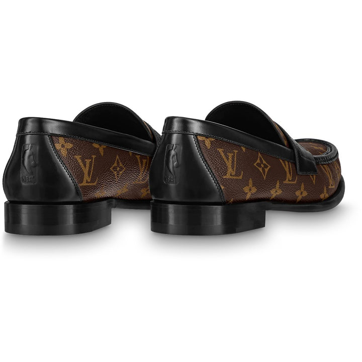LOUIS VUITTON X NBA MONOGRAM LOAFERS