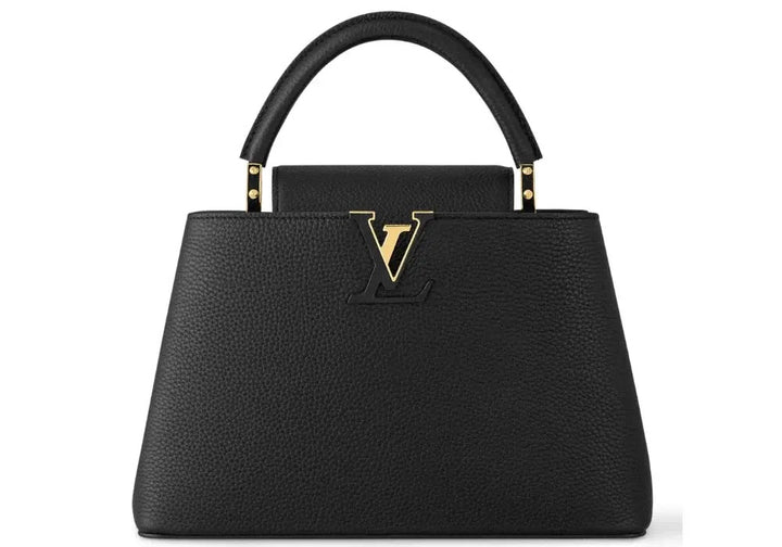 LOUIS VUITTON TAURILLON LEATHER SMALL CAPUCINES BAG