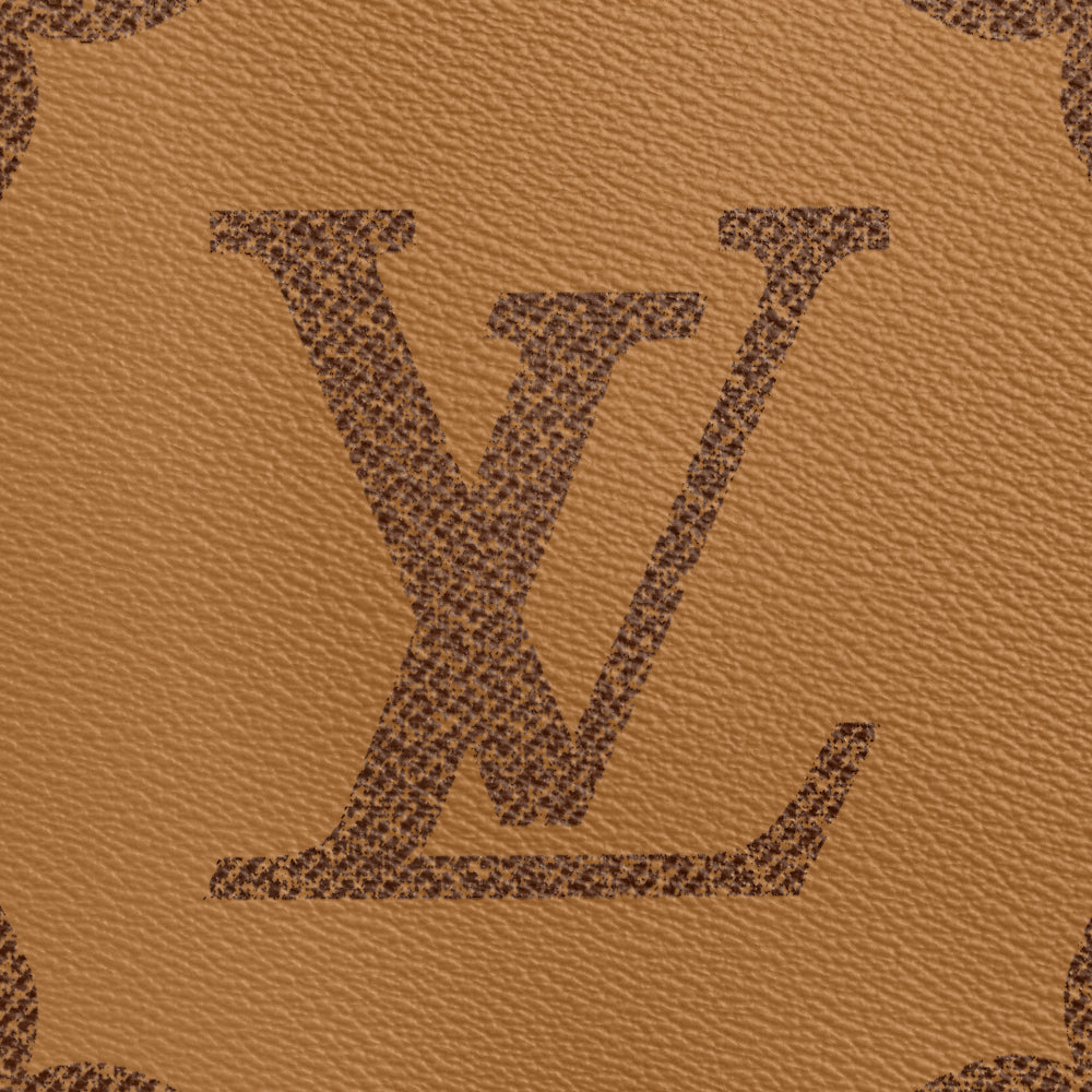 Louis Vuitton Monogram Giant Reverse OnTheGo GM M44576 Brown Cloth  ref.850225 - Joli Closet