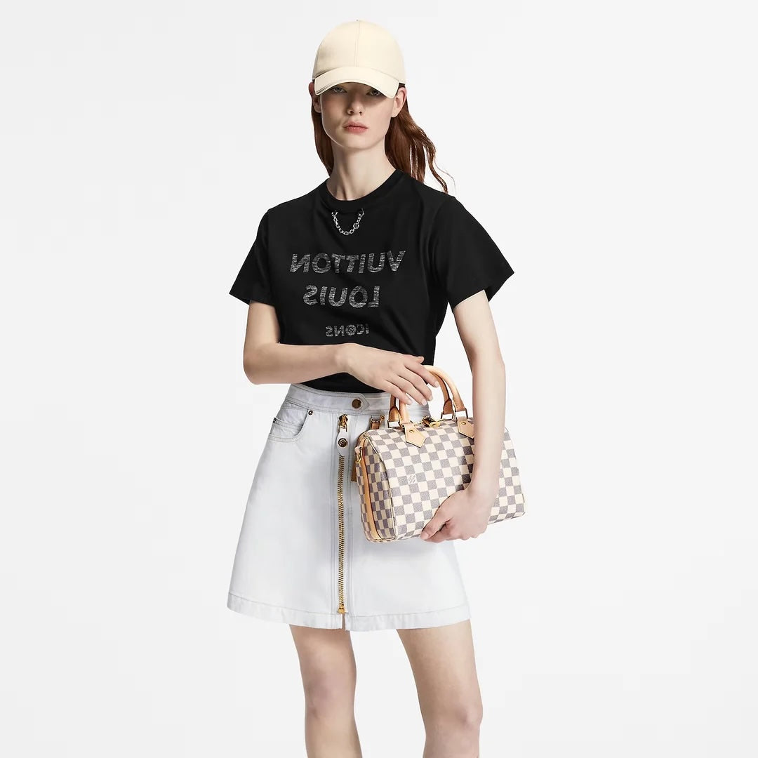 LOUIS VUITTON DAMIER AZUR SPEEDY 25 HANDBAG