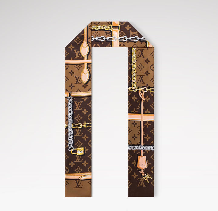 LOUIS VUITTON MONOGRAM CONFIDENTIAL SILK BANDEAU