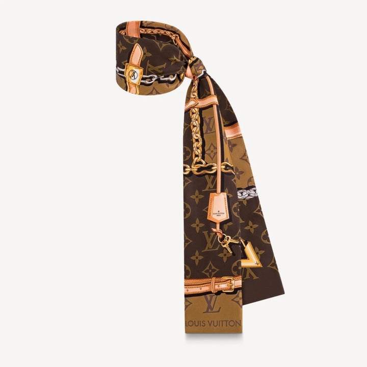 LOUIS VUITTON MONOGRAM CONFIDENTIAL SILK BANDEAU