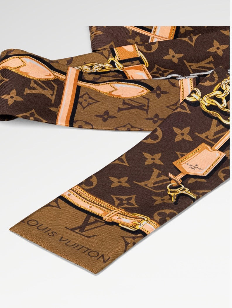 LOUIS VUITTON MONOGRAM CONFIDENTIAL SILK BANDEAU