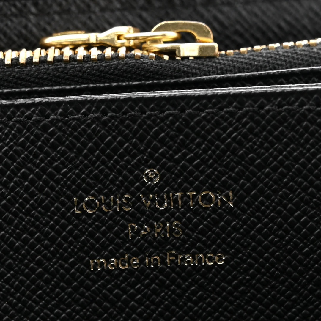 LOUIS VUITTON REVERSE MONOGRAM GIANT ZIP AROUND WALLET