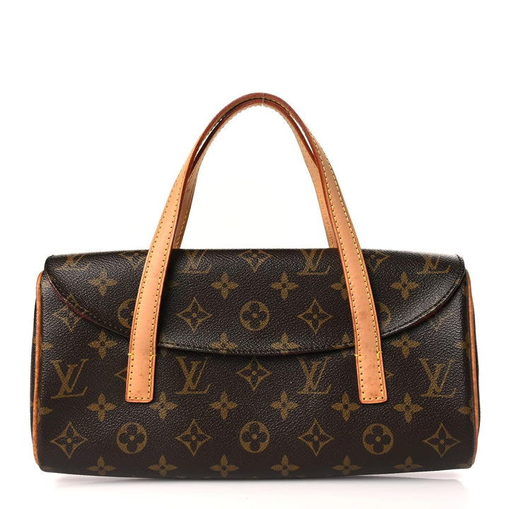 LOUIS VUITTON SONATINE MONOGRAM CANVAS HANDBAG