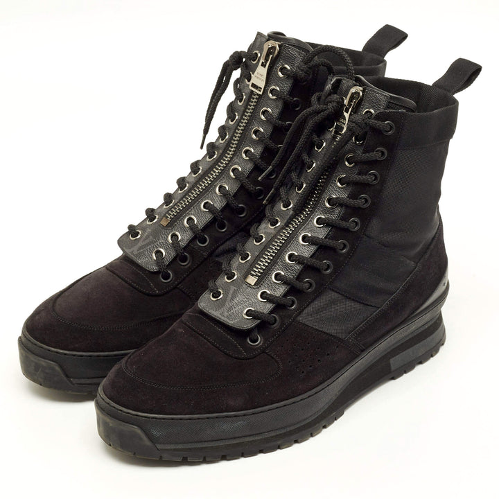 LOUIS VUITTON SUEDE &amp; LEATHER HARLEM MEN&