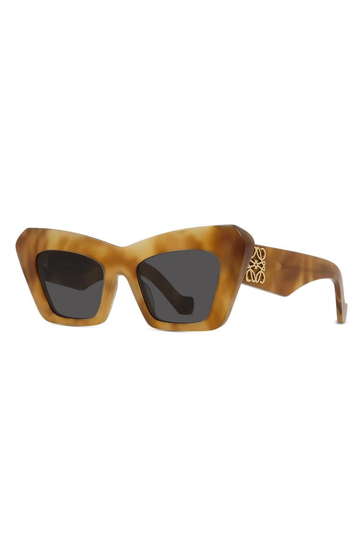 LOEWE ANAGRAM 51MM CAT EYE SUNGLASSES