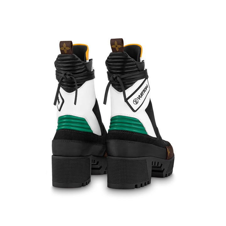 LOUIS VUITTON PLATFORM LAURETTE DESERT BOOTS