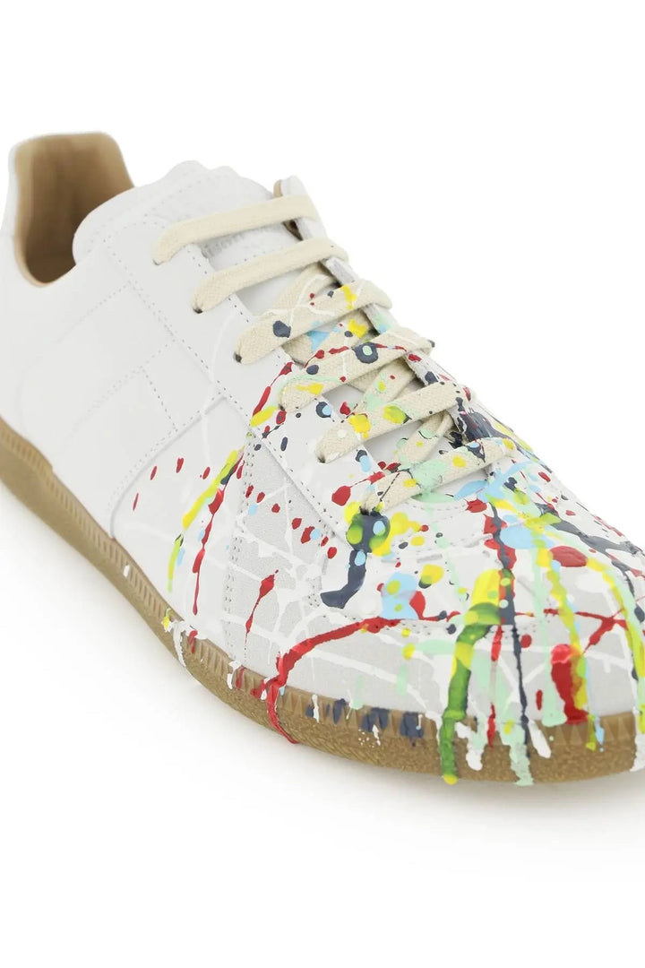 MAISON MARGIELA PAINT SPOTS SNEAKERS