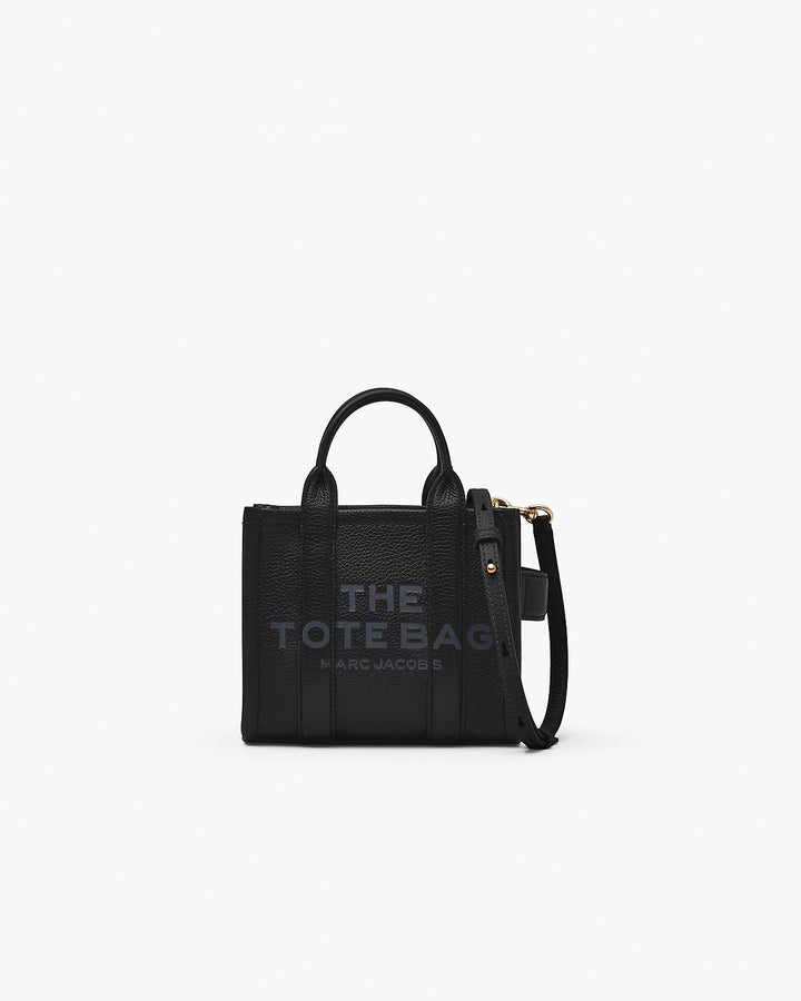 MARC JACOBS LEATHER NANO THE TOTE BAG CROSSBODY