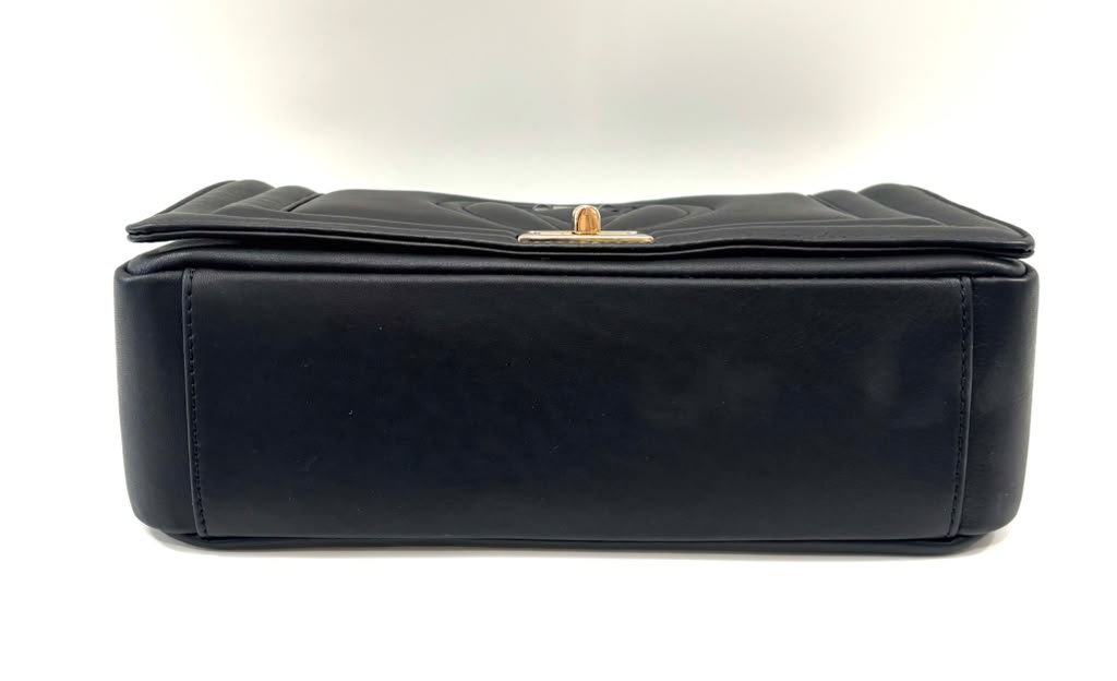 MARIO VALENTINO BELLA DIAMOND LEATHER CROSSBODY BAG