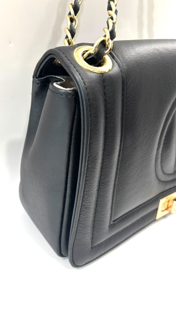 MARIO VALENTINO BELLA DIAMOND LEATHER CROSSBODY BAG