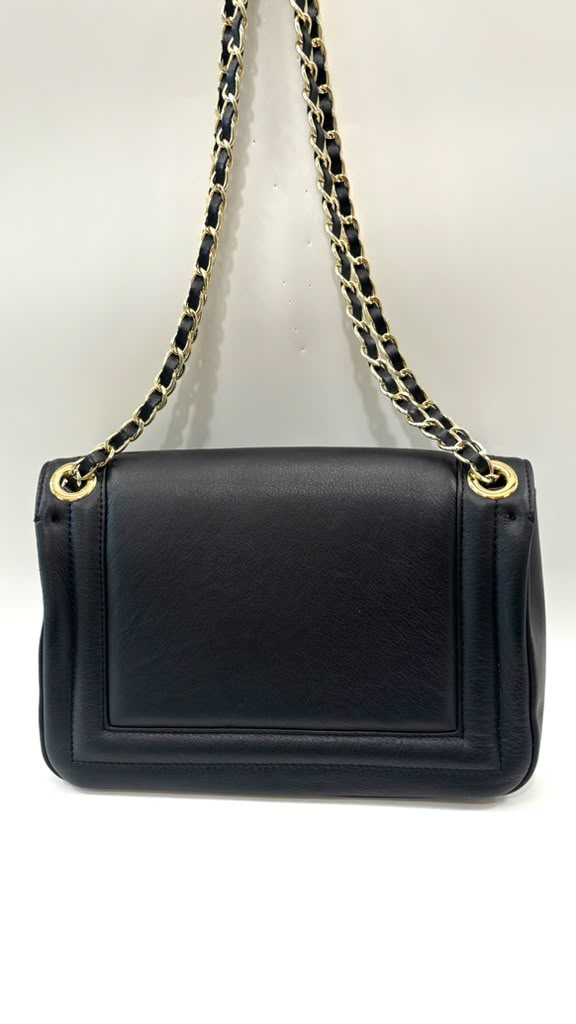 MARIO VALENTINO BELLA DIAMOND LEATHER CROSSBODY BAG