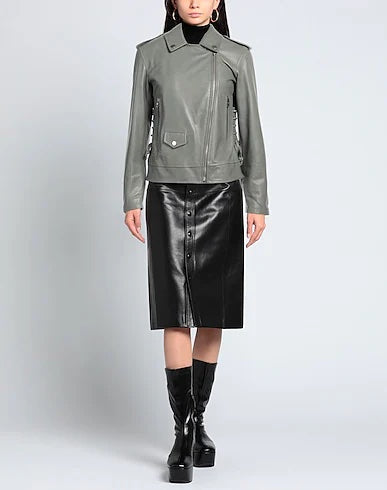 MASTERPELLE SOFT LEATHER BIKER JACKET