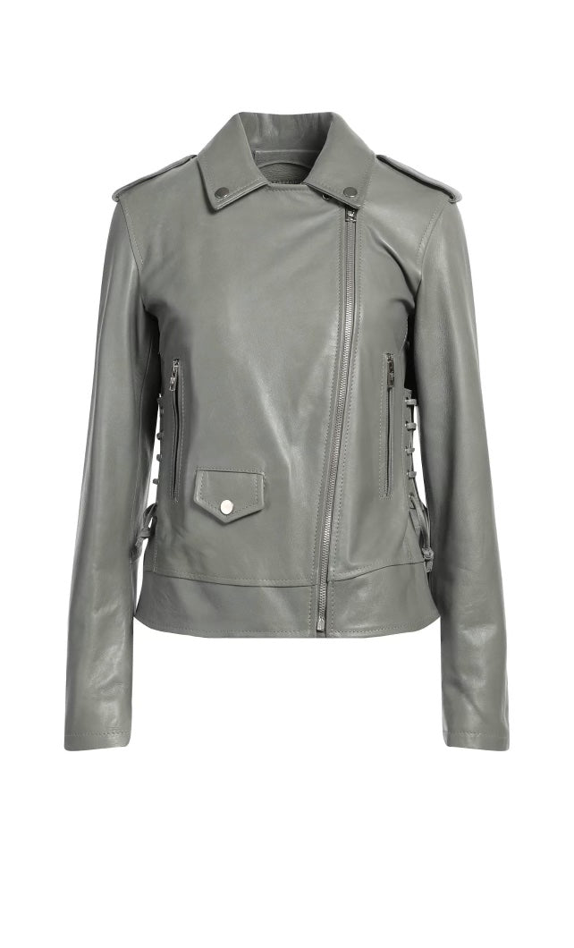 MASTERPELLE SOFT LEATHER BIKER JACKET