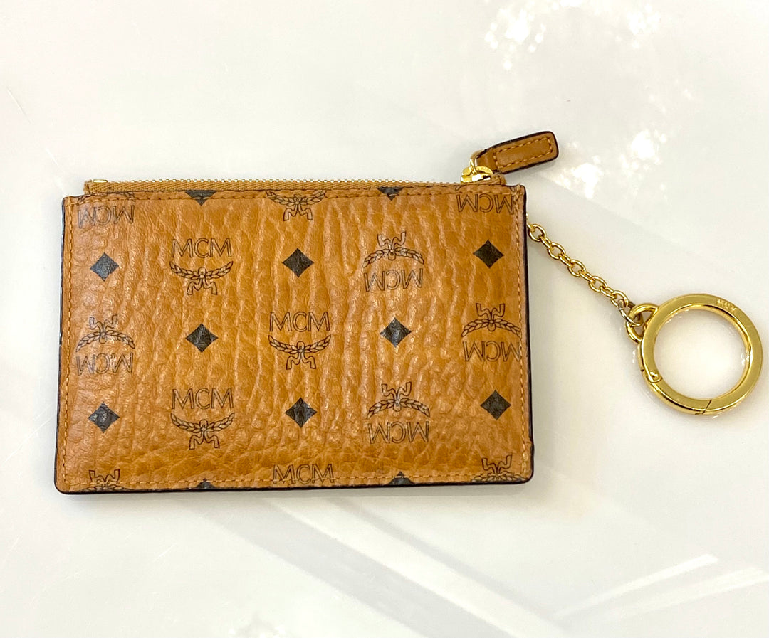 Coin Purse Mcm Visetos Card Holder Authentic Mcm Mcm Card Holder