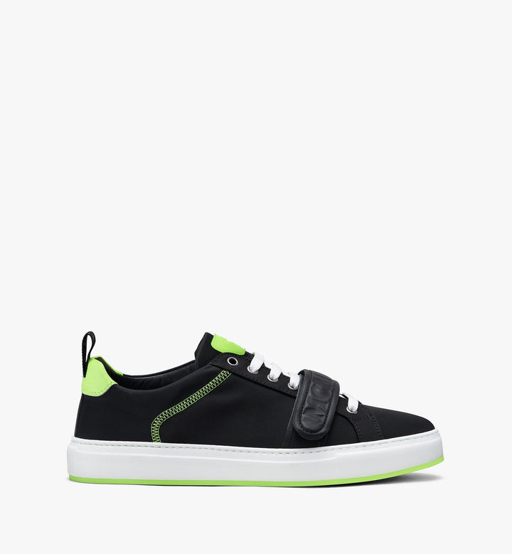 MCM LOW-TOP VELCRO SNEAKERS