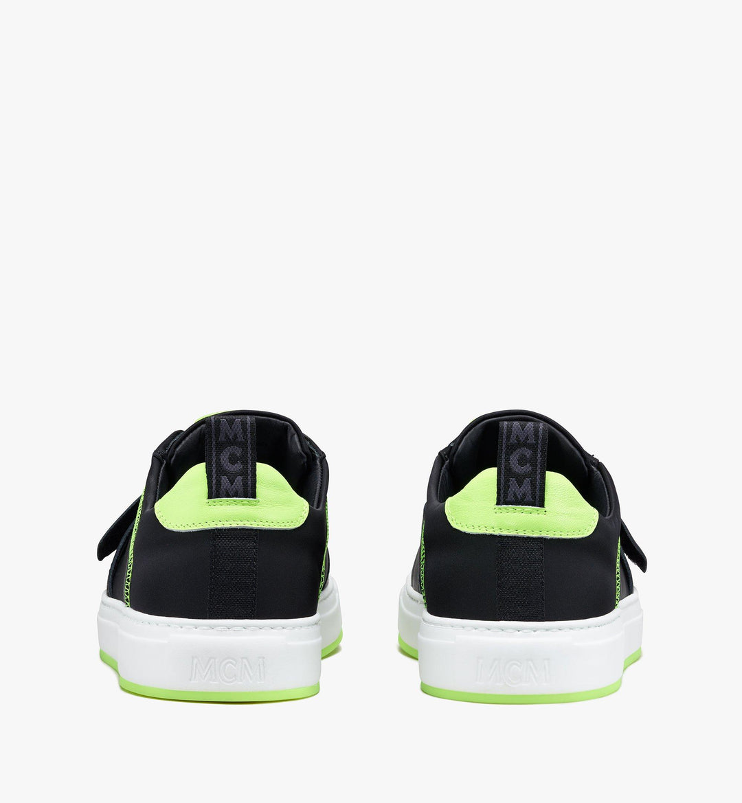 MCM LOW-TOP VELCRO SNEAKERS
