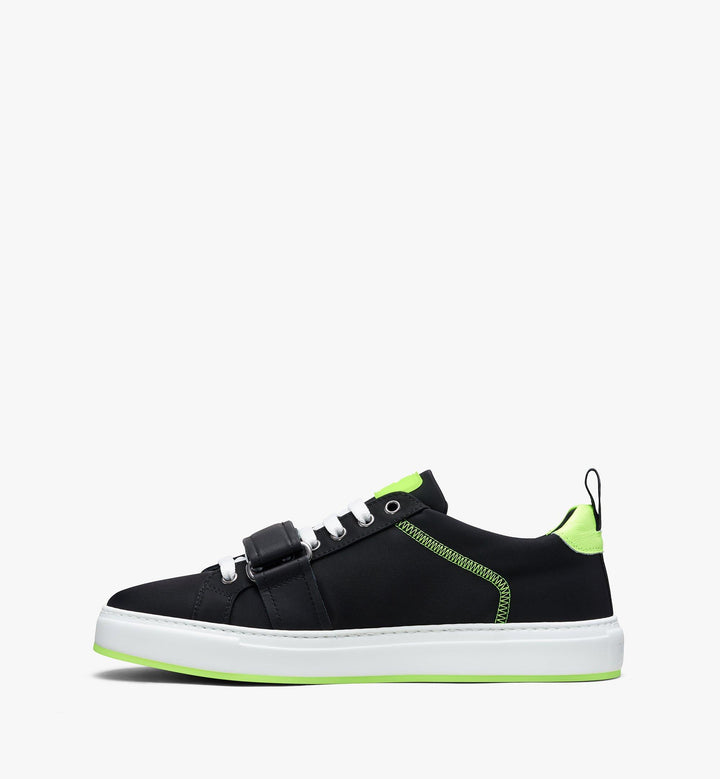MCM LOW-TOP VELCRO SNEAKERS