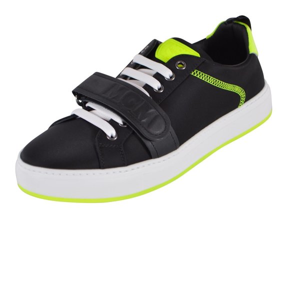 MCM LOW-TOP VELCRO SNEAKERS
