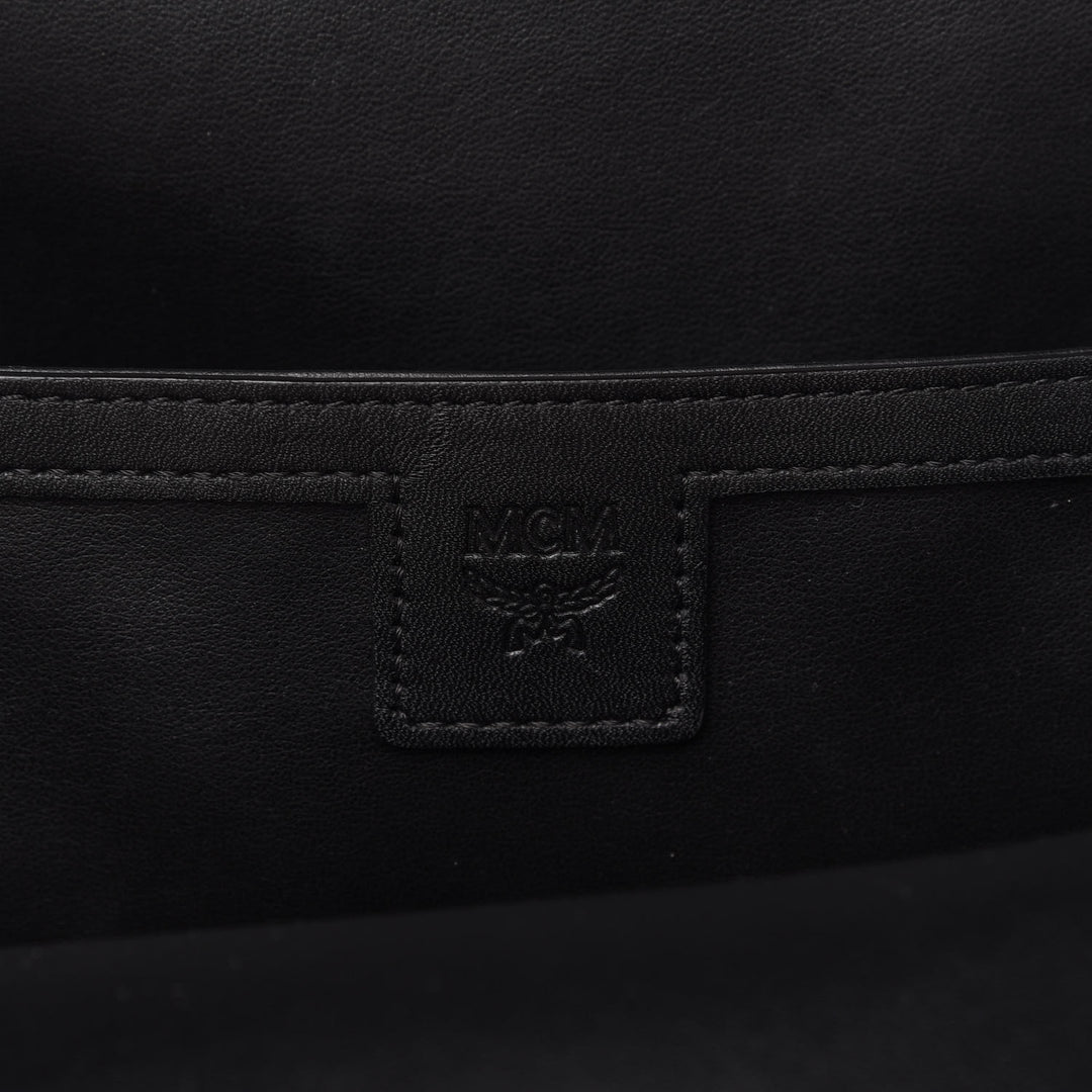 MCM METALLIC VISETOS STARK MEDIUM BACKPACK