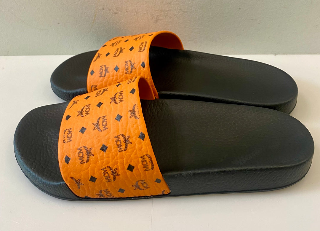 Orange MCM Monogram Sandals MCM | Shoes | Orange Mcm Monogram Sandals | Poshmark main image 4