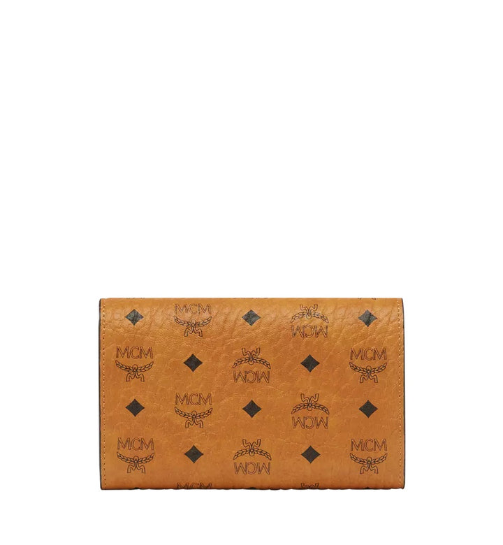 MCM VISETOS THREE FOLD WALLET
