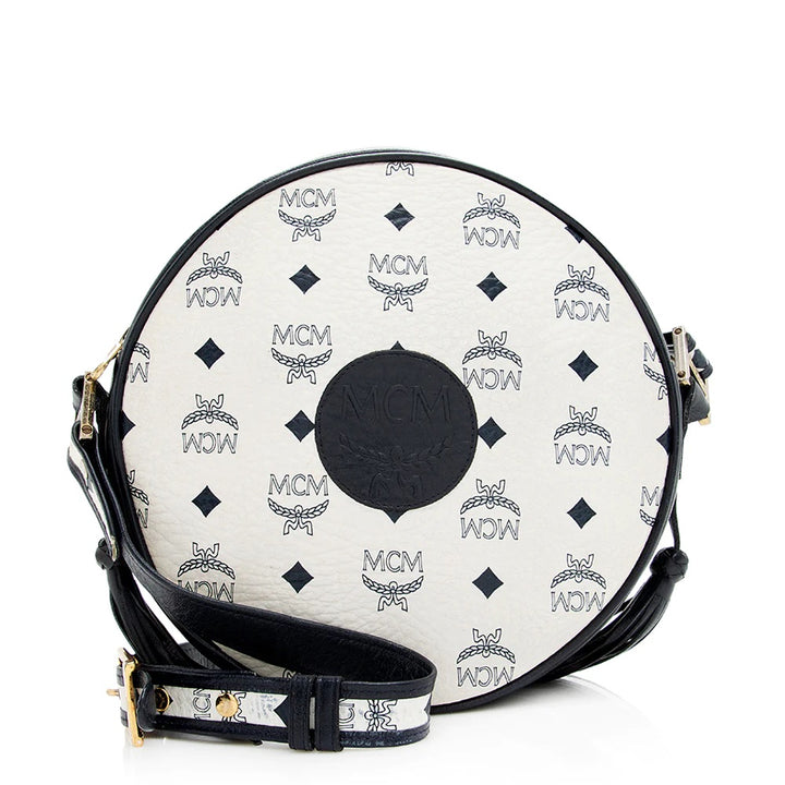 MCM VINTAGE TAMBOURINE TASSEL SHOULDER BAG