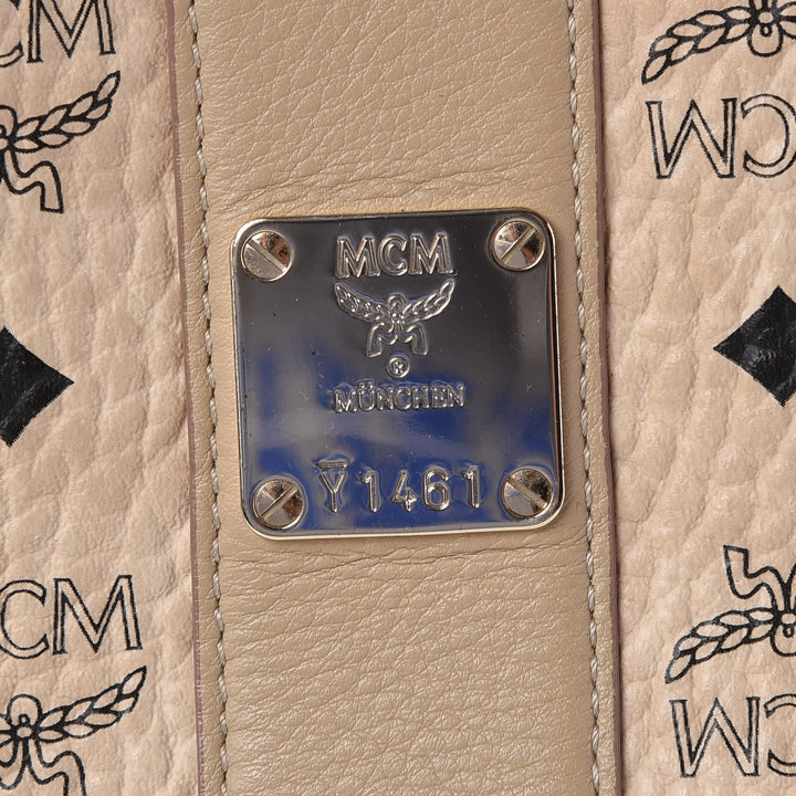 MCM VISETOS MEDIUM LIZ REVERSIBLE TOTE BAG