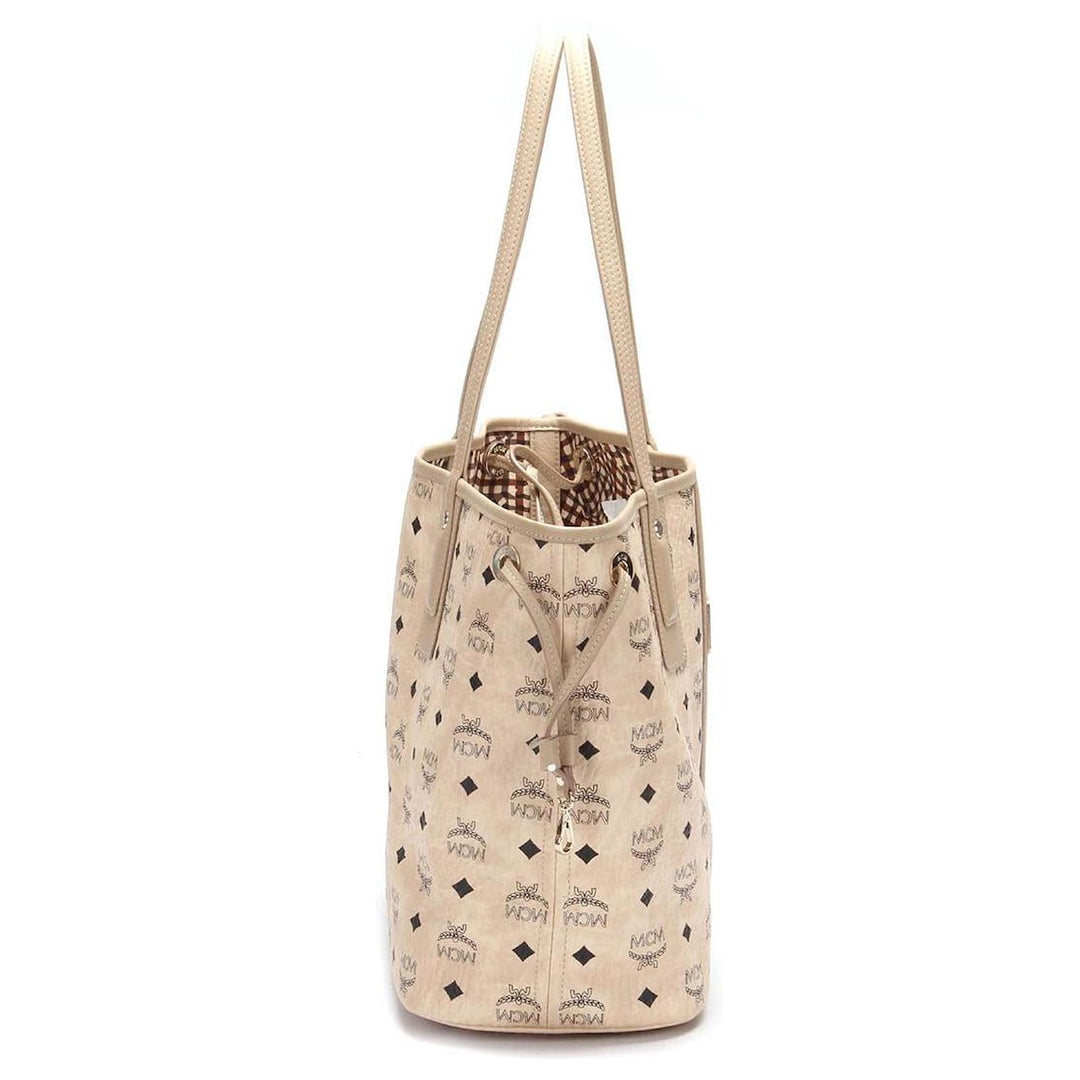 MCM VISETOS MEDIUM LIZ REVERSIBLE TOTE BAG
