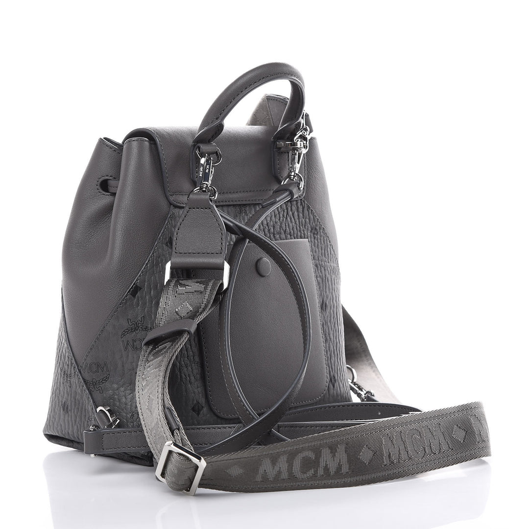 MCM Visetos Small Essential Backpack MCM Visetos Small Essential Backpack - Pink Cognac | eBay main image 3
