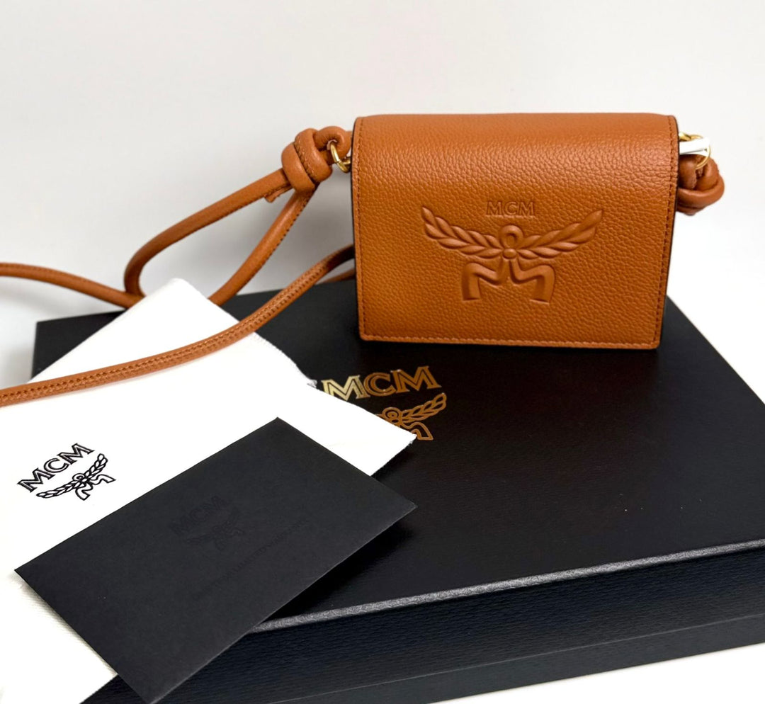 MCM HIMMEL SHOULDER WALLET