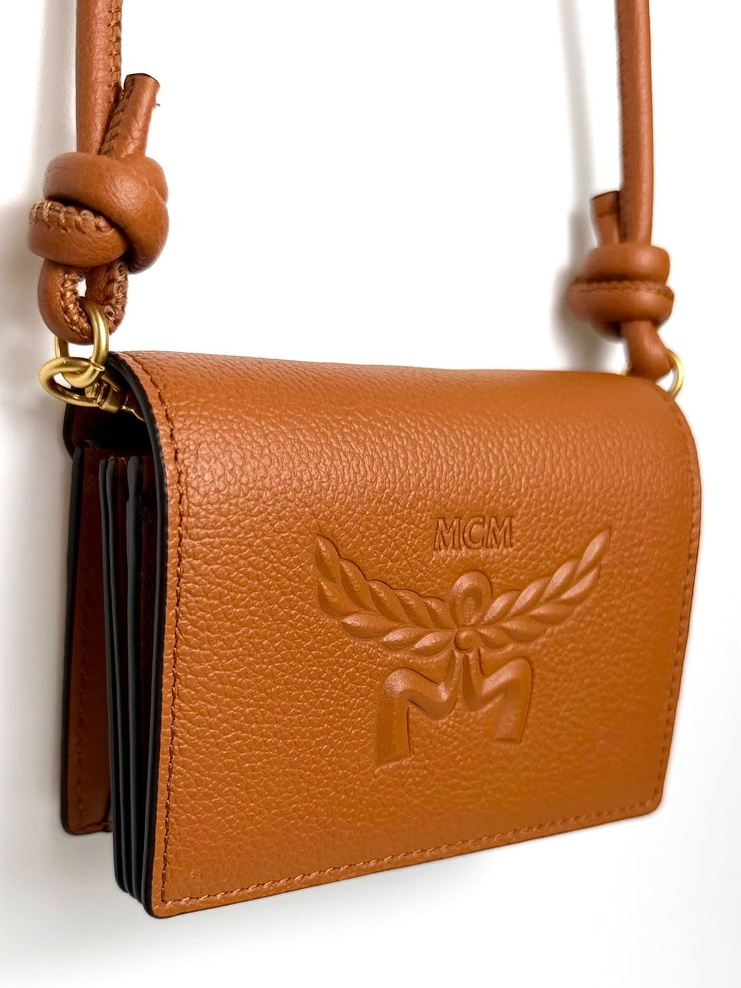 MCM HIMMEL SHOULDER WALLET