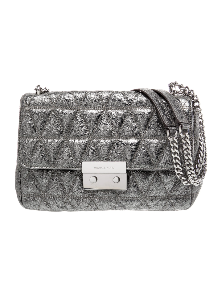 MICHAEL KORS SLOAN LARGE CHAIN SHOULDER BAG