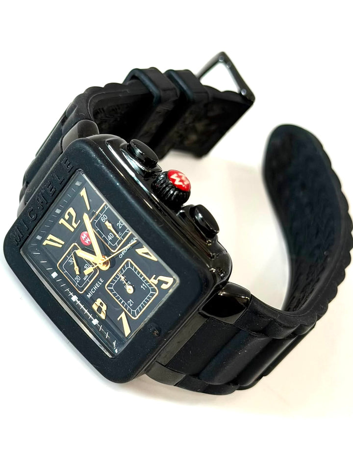MICHELE PARK 33MM JELLY BEAN CHRONOGRAPH WATCH