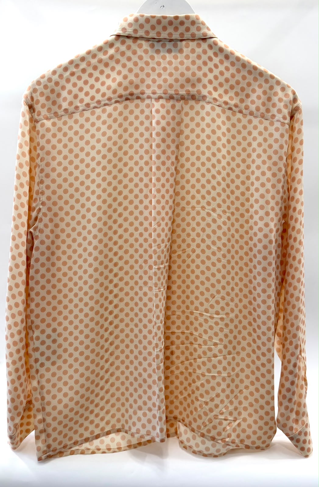 MISSONI DONNA VINTAGE SILK BLEND POLKA DOT SHIRT