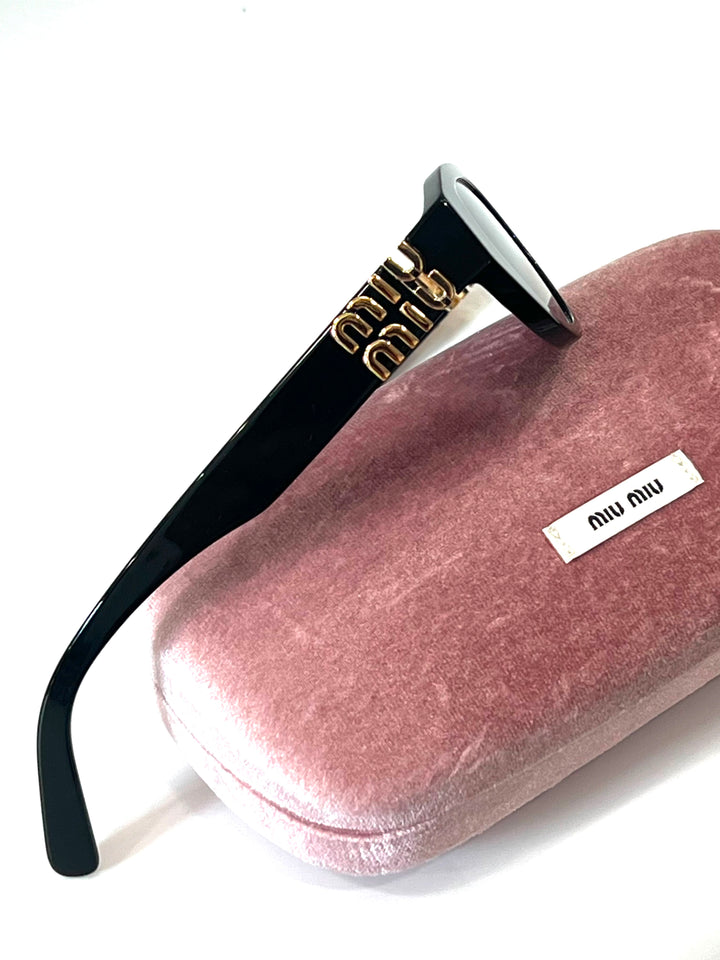 MIU MIU SMUA03 ACETATE CAT-EYE SUNGLASSES