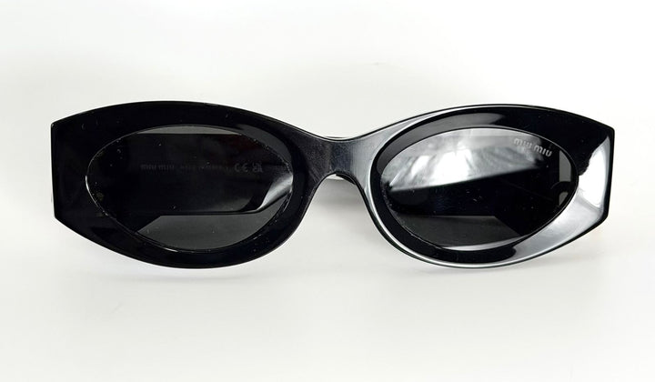 MIU MIU GLIMPSE OVAL-FRAME SUNGLASSES
