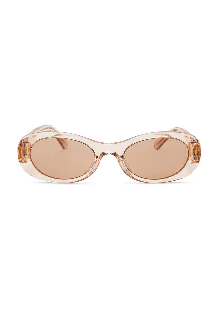 MIU MIU OVAL-FRAME SUNGLASSES