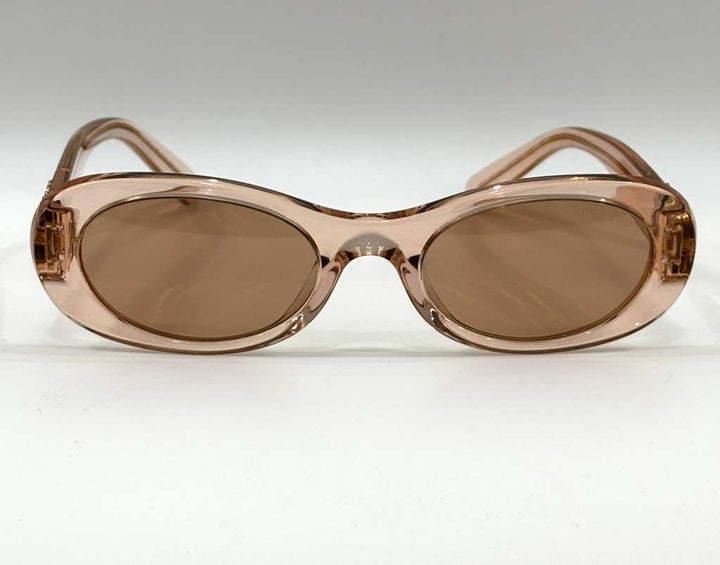 MIU MIU OVAL-FRAME SUNGLASSES