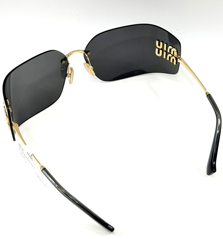 MIU MIU RUNWAY RECTANGLE-FRAME SUNGLASSES