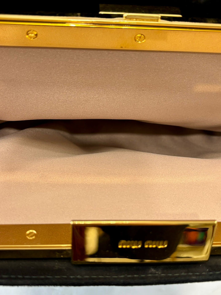 MIU MIU SCAMOSCIATO POCHETTE